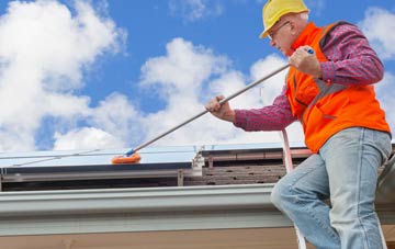 Clapper Hill soft wash roof cleaning